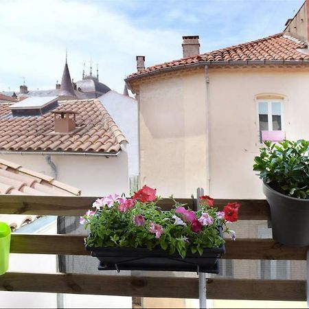 Beziers Studio Terrasse Exterior foto