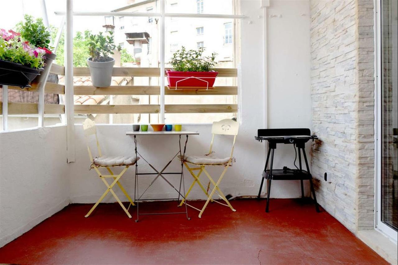 Beziers Studio Terrasse Exterior foto